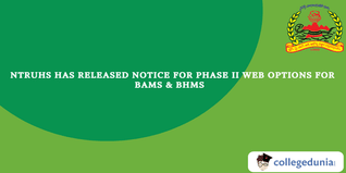 AP NEET AYUSH UG Counselling 2024: Notification Released for Phase II Web Options for BAMS & BHMS
